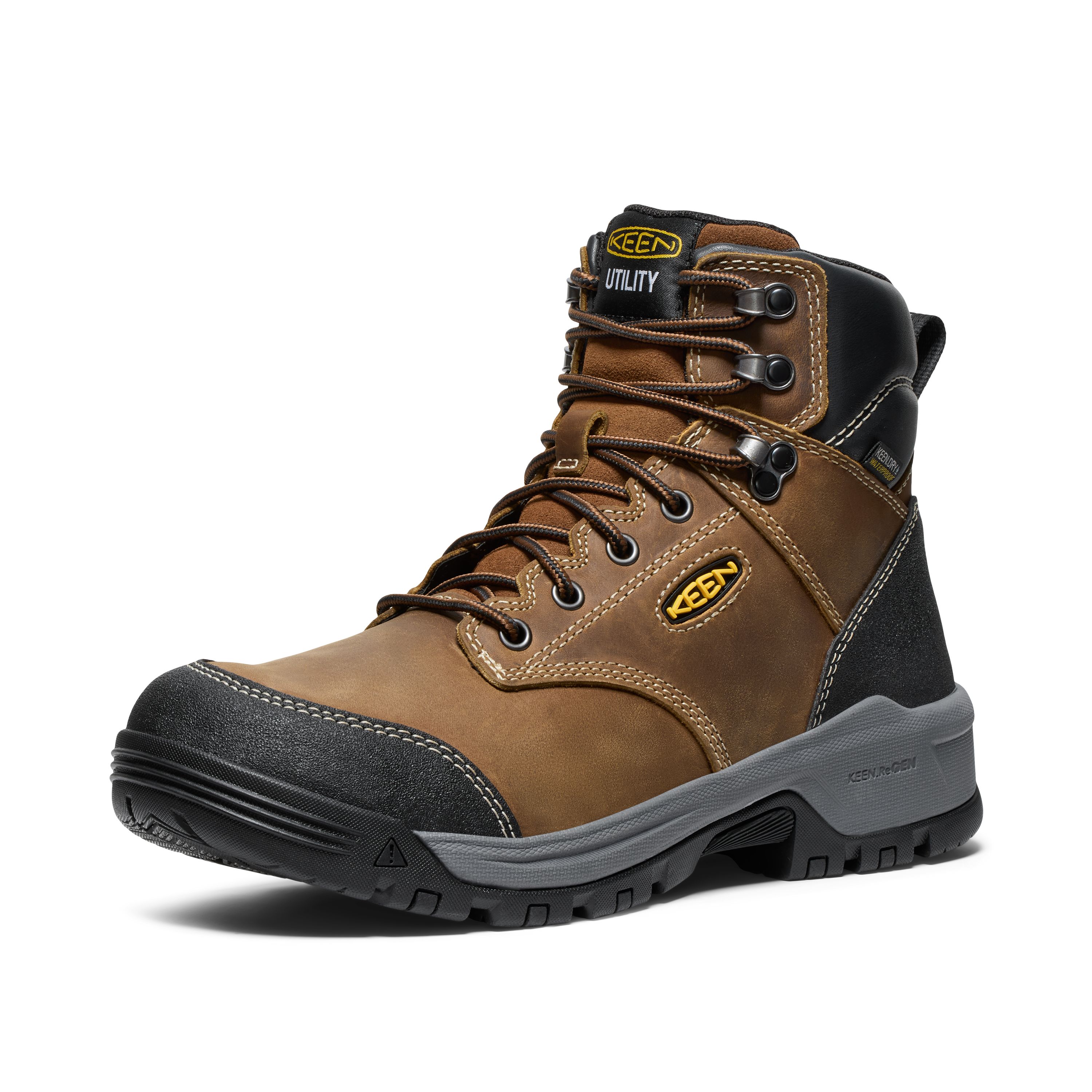 KEEN - Men's Evanston 6" Waterproof Boot (Soft Toe) - Image 9