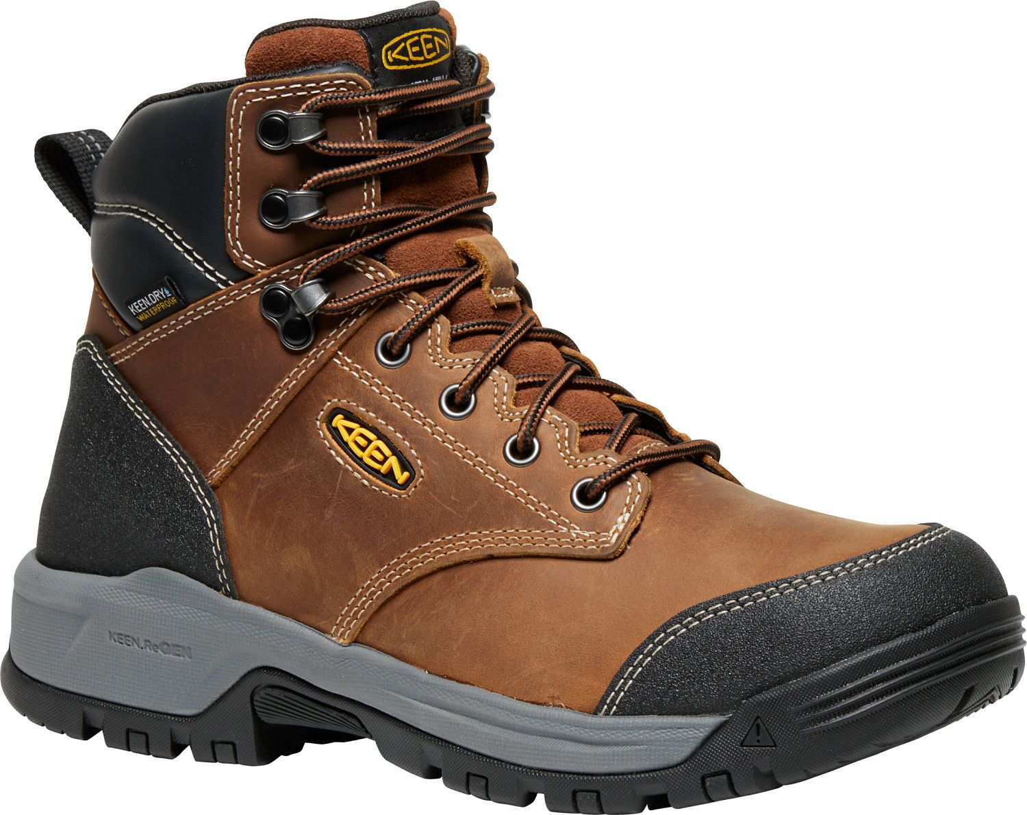 KEEN - Men's Evanston 6" Waterproof Boot (Soft Toe)