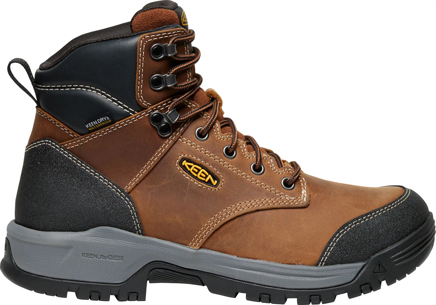 KEEN - Men's Evanston 6" Waterproof Boot (Soft Toe) - Image 11