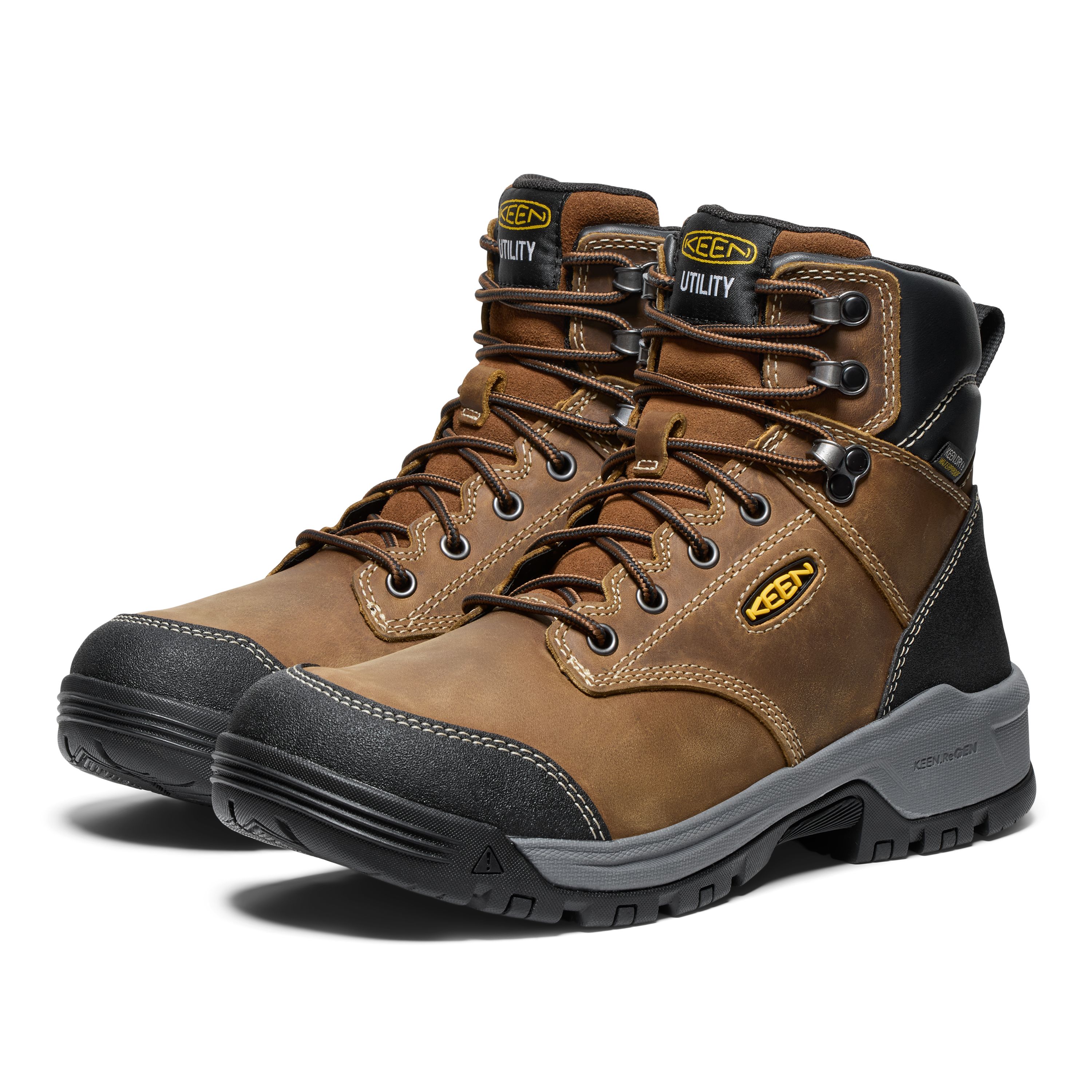 KEEN - Men's Evanston 6" Waterproof Boot (Soft Toe) - Image 3