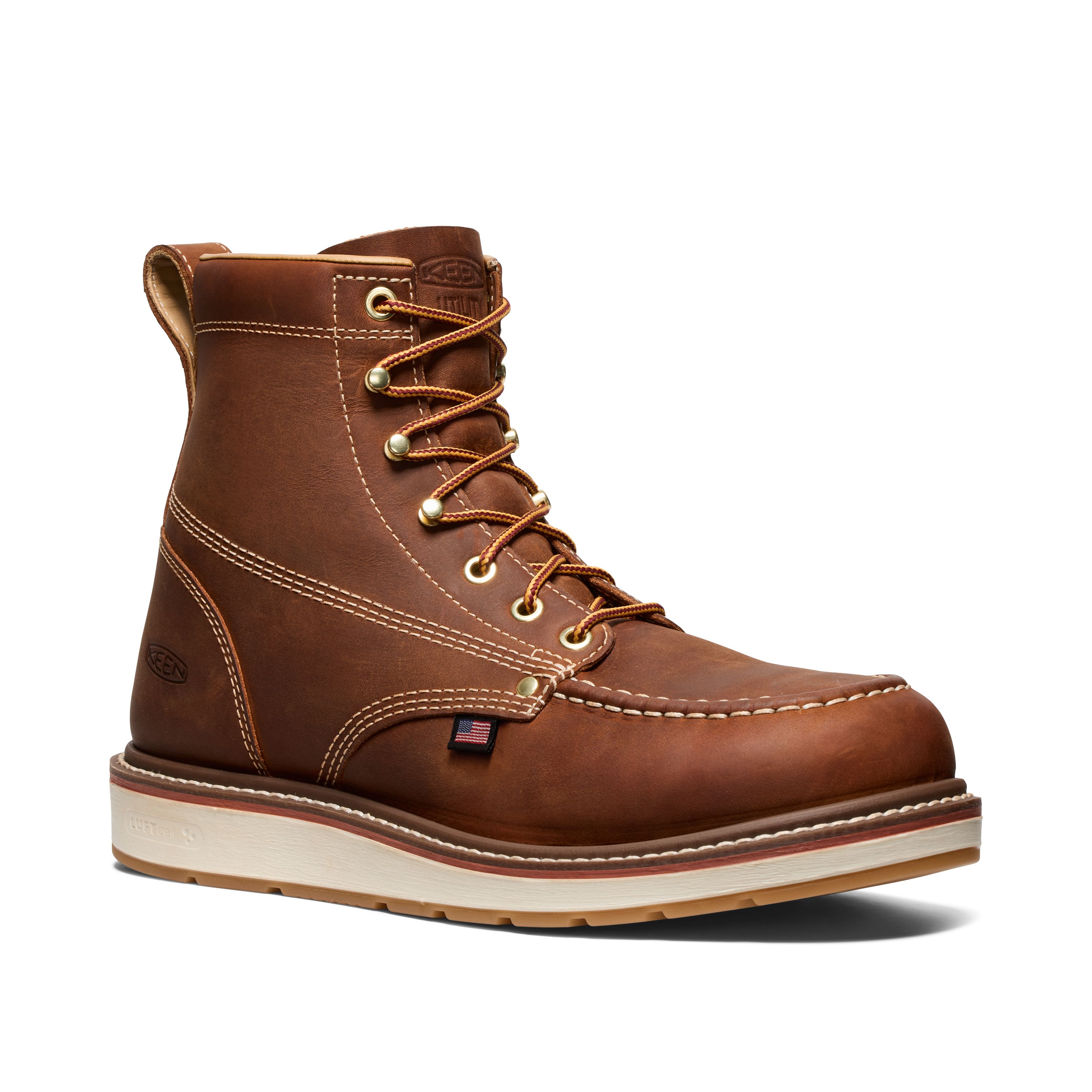 KEEN - Men's Liberty 6" Waterproof Boot (Carbon Toe) - Image 8