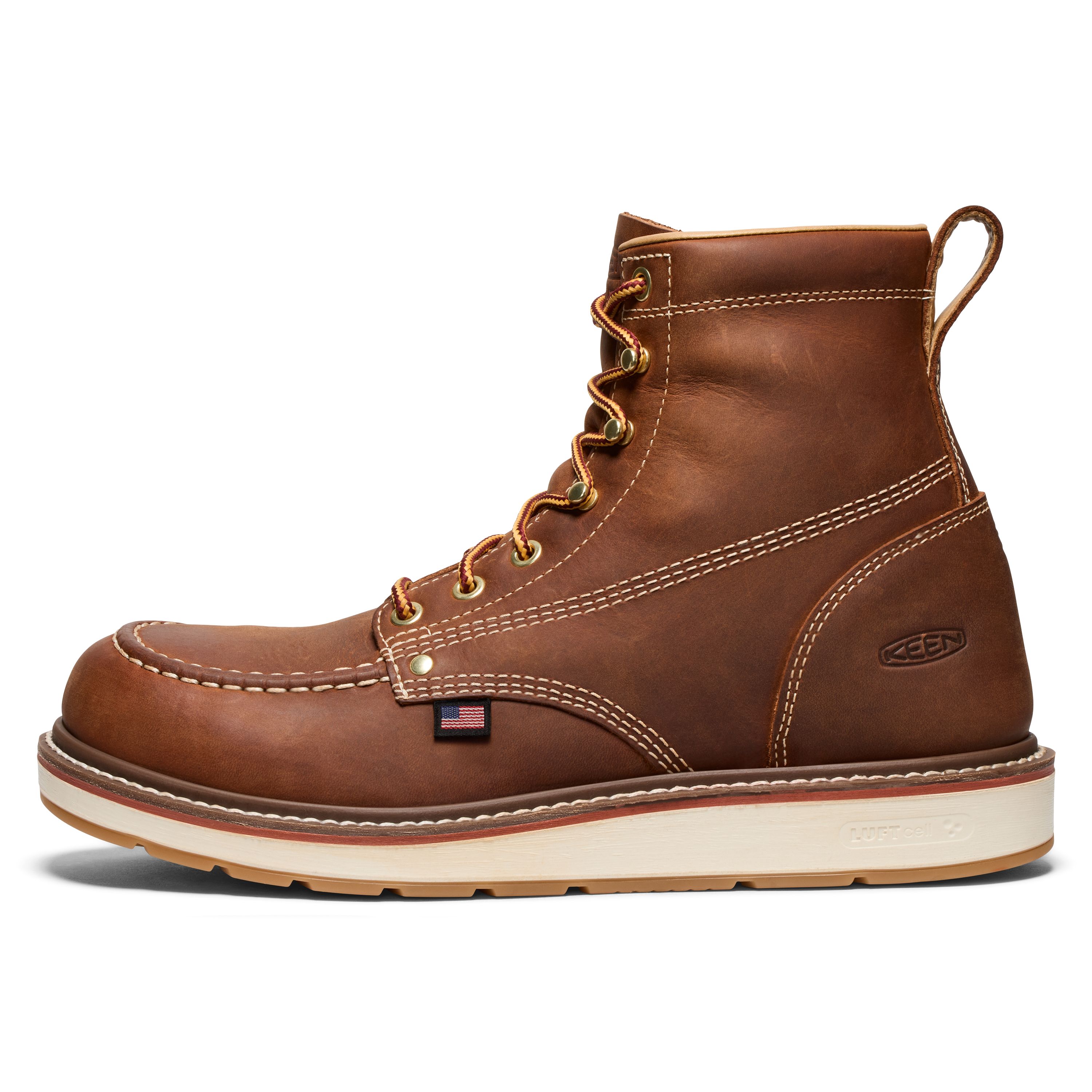 KEEN - Men's Liberty 6" Waterproof Boot (Carbon Toe) - Image 7