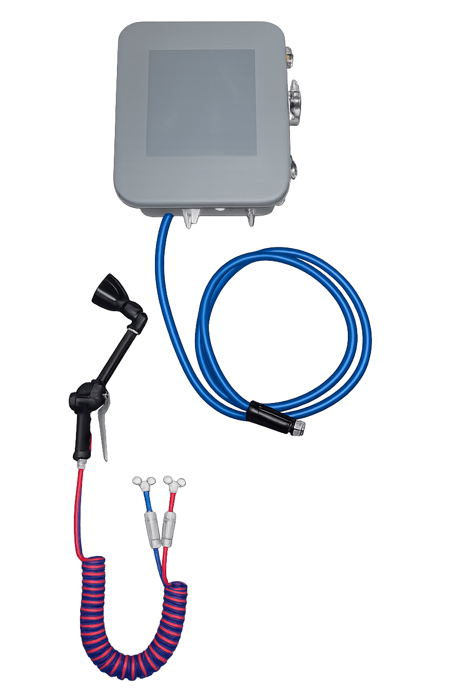 TEAT FOAM SYSTEM, Wall Mount, For pre-mix products