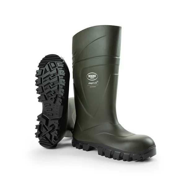 BEKINA STEPLITEX SOLIDGRIP BOOT without safety toe cap, Green