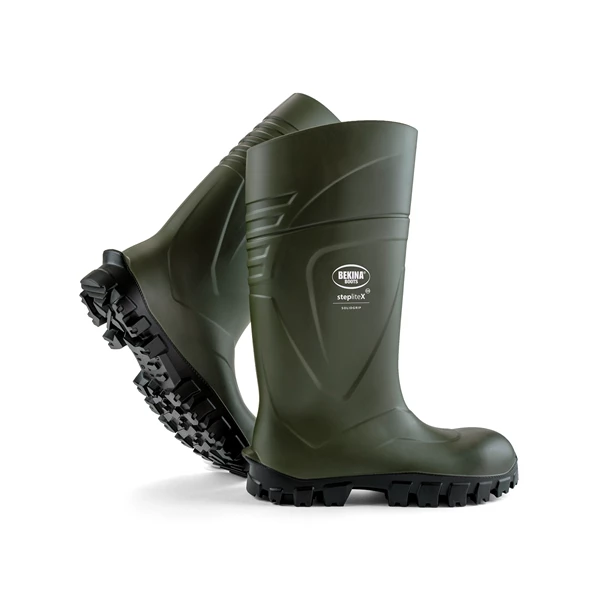 BEKINA STEPLITEX SOLIDGRIP BOOT without safety toe cap, Green - Image 3