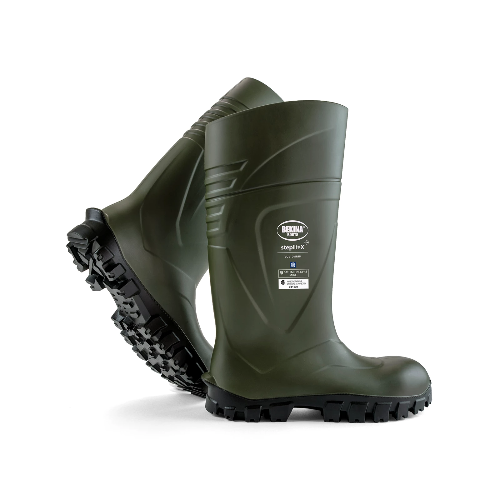 BEKINA STEPLITEX SOLIDGRIP BOOT Steel Toe Cap
