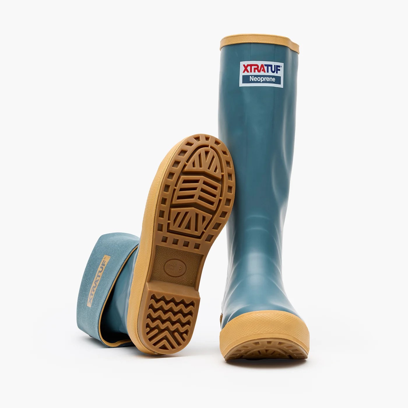 XTRATUFF WOMEN'S 15" LEGACY BOOT, Plain Toe, Marine - Image 3